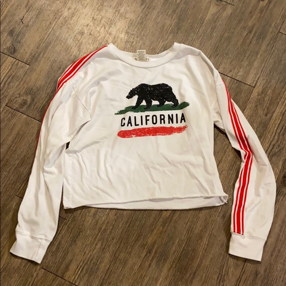Cropped Long sleeve Tee